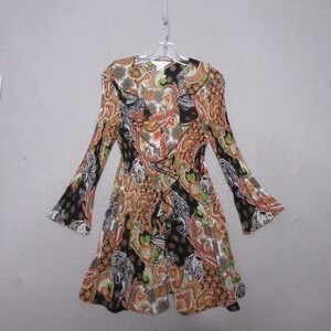 Vintage Allison Taylor Top Tunic Fairy Y2K Ruffle Frilly Forest Whimsigoth Pleat